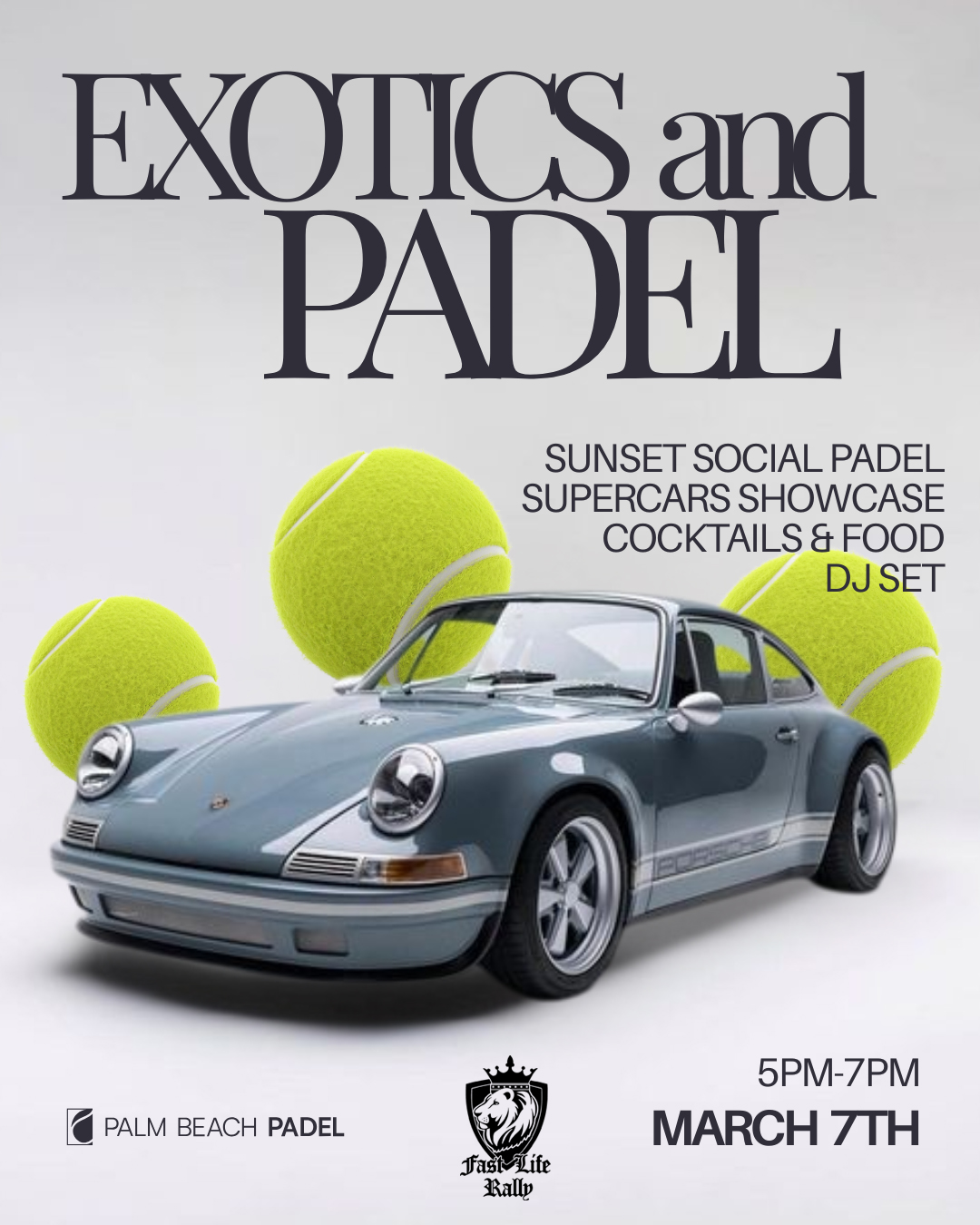 exotic padel fast life rally